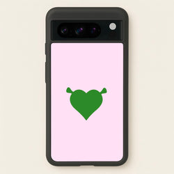 Green Ogre Heart  - Shrek Phone Case for Google Pixel 8 Pro