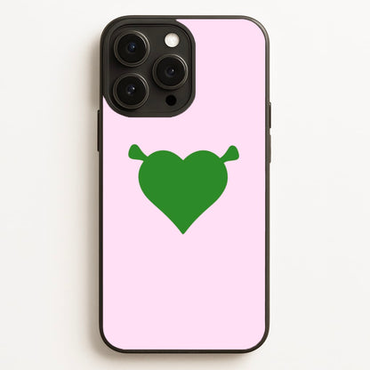 Green Ogre Heart  - Shrek Phone Case for iPhone 12 Pro Max