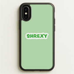 Shrexy  - Shrek Phone Case for iPhone X / XS
