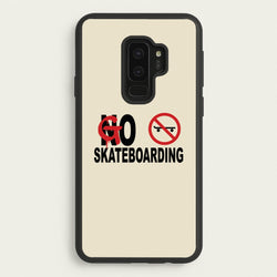 Go Skateboarding - Skate Aesthetic   - Skate Aesthetic Phone Case for Galaxy S9 Plus