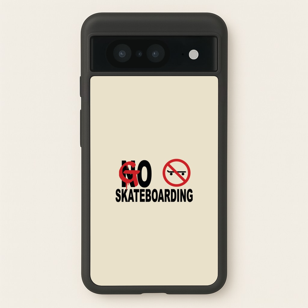 Go Skateboarding - Skate Aesthetic   - Skate Aesthetic Phone Case for Google Pixel 8