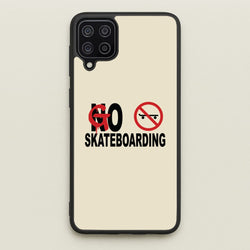 Go Skateboarding - Skate Aesthetic   - Skate Aesthetic Phone Case for Galaxy A12