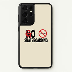Go Skateboarding - Skate Aesthetic   - Skate Aesthetic Phone Case for Galaxy S21 Ultra