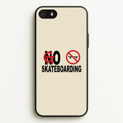 Go Skateboarding - Skate Aesthetic   - Skate Aesthetic Phone Case for iPhone 5 / 5s / SE 2016