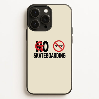 Go Skateboarding - Skate Aesthetic   - Skate Aesthetic Phone Case for iPhone 12 Pro Max