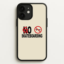 Go Skateboarding - Skate Aesthetic   - Skate Aesthetic Phone Case for iPhone 11