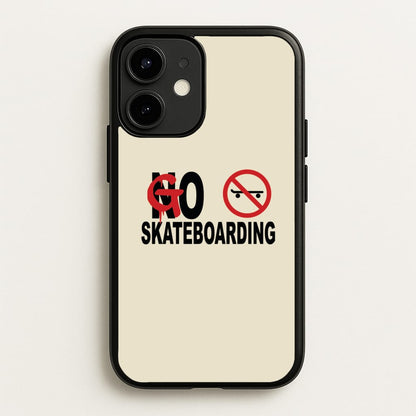Go Skateboarding - Skate Aesthetic   - Skate Aesthetic Phone Case for iPhone 12 Mini