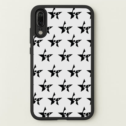 Skulls And Stars - Skate Aesthetic   - Skate Aesthetic Phone Case for Huawei P20