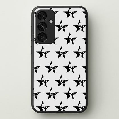 Skulls And Stars - Skate Aesthetic   - Skate Aesthetic Phone Case for Galaxy A55
