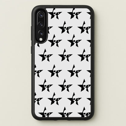 Skulls And Stars - Skate Aesthetic   - Skate Aesthetic Phone Case for Huawei P20 Pro