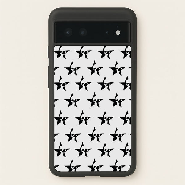 Skulls And Stars - Skate Aesthetic   - Skate Aesthetic Phone Case for Google Pixel 6