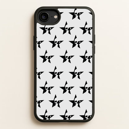 Skulls And Stars - Skate Aesthetic   - Skate Aesthetic Phone Case for iPhone 6 / 7 / 8 / SE