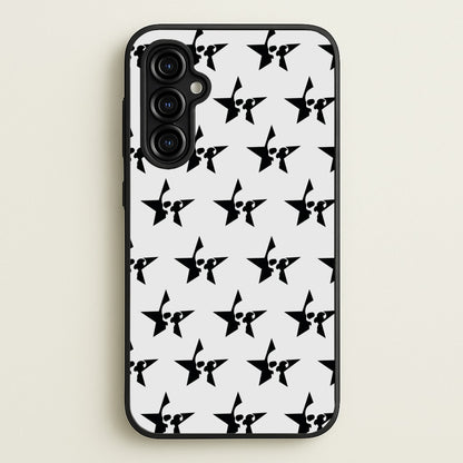 Skulls And Stars - Skate Aesthetic   - Skate Aesthetic Phone Case for Galaxy A54