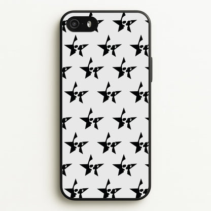 Skulls And Stars - Skate Aesthetic   - Skate Aesthetic Phone Case for iPhone 5 / 5s / SE 2016
