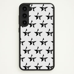 Skulls And Stars - Skate Aesthetic   - Skate Aesthetic Phone Case for Galaxy S23 Plus
