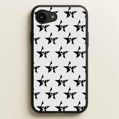 Skulls And Stars - Skate Aesthetic   - Skate Aesthetic Phone Case for iPhone 16e