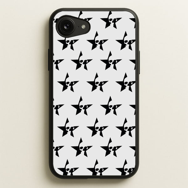 Skulls And Stars - Skate Aesthetic   - Skate Aesthetic Phone Case for iPhone 16e