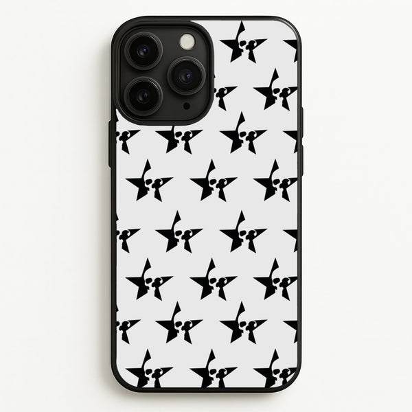 Skulls And Stars - Skate Aesthetic   - Skate Aesthetic Phone Case for iPhone 11 Pro Max