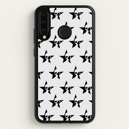 Skulls And Stars - Skate Aesthetic   - Skate Aesthetic Phone Case for Huawei P30 Lite