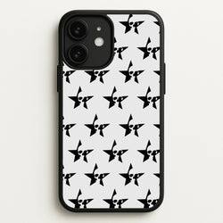 Skulls And Stars - Skate Aesthetic   - Skate Aesthetic Phone Case for iPhone 11
