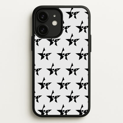 Skulls And Stars - Skate Aesthetic   - Skate Aesthetic Phone Case for iPhone 11