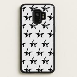 Skulls And Stars - Skate Aesthetic   - Skate Aesthetic Phone Case for Galaxy S9