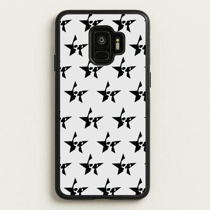 Skulls And Stars - Skate Aesthetic   - Skate Aesthetic Phone Case for Galaxy S9