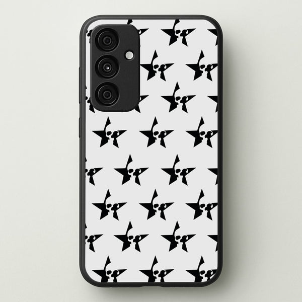 Skulls And Stars - Skate Aesthetic   - Skate Aesthetic Phone Case for Galaxy A35