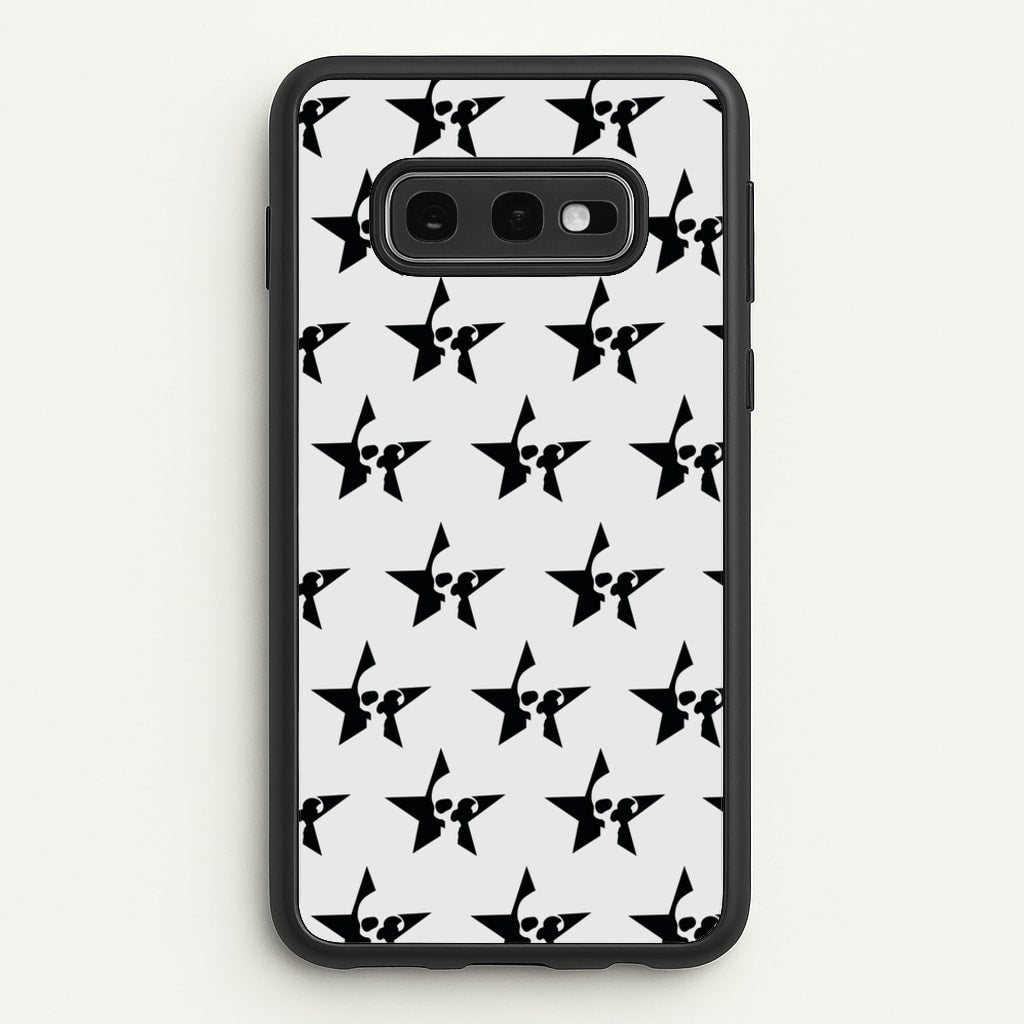 Skulls And Stars - Skate Aesthetic   - Skate Aesthetic Phone Case for Galaxy S10e