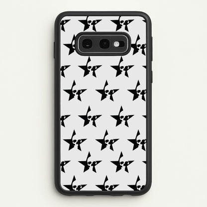 Skulls And Stars - Skate Aesthetic   - Skate Aesthetic Phone Case for Galaxy S10e