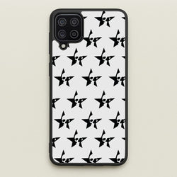 Skulls And Stars - Skate Aesthetic   - Skate Aesthetic Phone Case for Galaxy A12