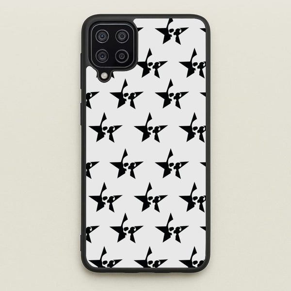 Skulls And Stars - Skate Aesthetic   - Skate Aesthetic Phone Case for Galaxy A12