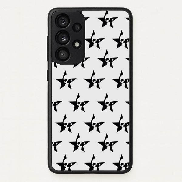 Skulls And Stars - Skate Aesthetic   - Skate Aesthetic Phone Case for Galaxy A33
