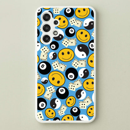 8 Ball Pattern - Skate Aesthetic   - Skate Aesthetic Phone Case for Galaxy A13