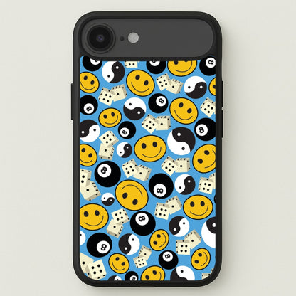 8 Ball Pattern - Skate Aesthetic Phone Case for iPhone 17 Air