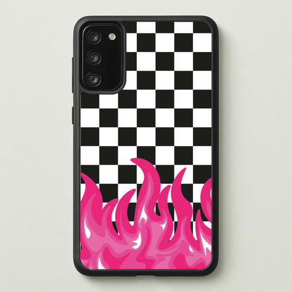 Pink Flame - Skate Aesthetic   - Skate Aesthetic Phone Case for Galaxy A41