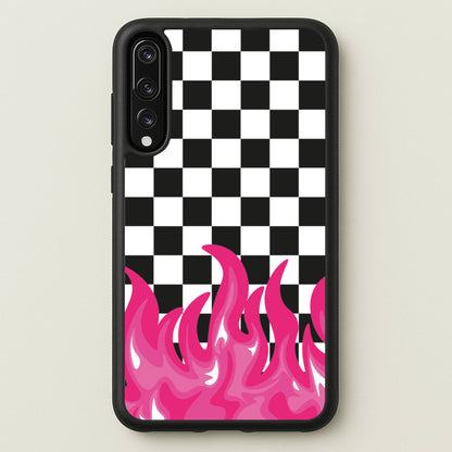 Pink Flame - Skate Aesthetic   - Skate Aesthetic Phone Case for Huawei P20 Pro