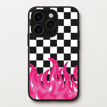 Pink Flame - Skate Aesthetic   - Skate Aesthetic Phone Case for iPhone 15 Pro Max