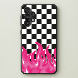 Pink Flame - Skate Aesthetic   - Skate Aesthetic Phone Case for Galaxy A13