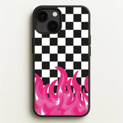 Pink Flame - Skate Aesthetic   - Skate Aesthetic Phone Case for iPhone 13 Mini