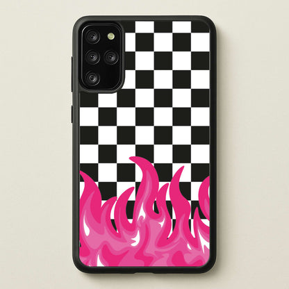 Pink Flame - Skate Aesthetic   - Skate Aesthetic Phone Case for Galaxy S20 Plus