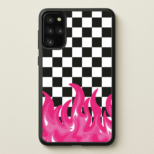Pink Flame - Skate Aesthetic   - Skate Aesthetic Phone Case for Galaxy S20 Plus