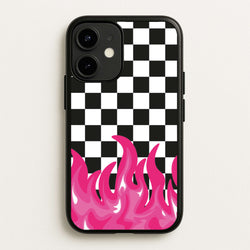 Pink Flame - Skate Aesthetic   - Skate Aesthetic Phone Case for iPhone 12 / 12 Pro