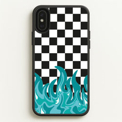 Blue Flame - Skate Aesthetic   - Skate Aesthetic Phone Case for iPhone XS Max