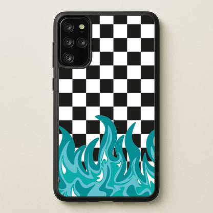 Blue Flame - Skate Aesthetic   - Skate Aesthetic Phone Case for Galaxy S20 Plus