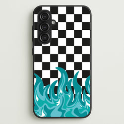 Blue Flame - Skate Aesthetic   - Skate Aesthetic Phone Case for Galaxy S23FE