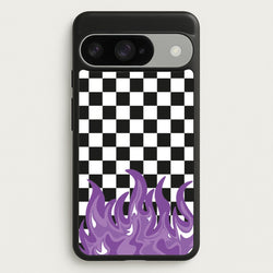 Purple Flame - Skate Aesthetic Phone Case for Google Pixel 10 / 10 Pro