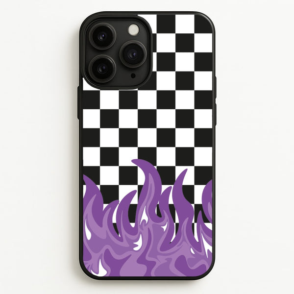Purple Flame - Skate Aesthetic   - Skate Aesthetic Phone Case for iPhone 11 Pro