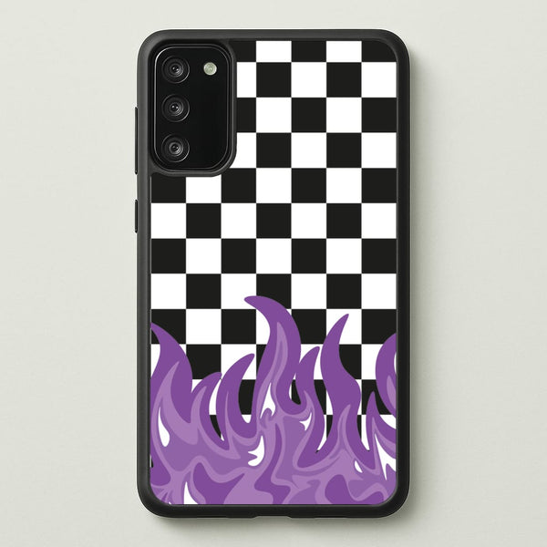 Purple Flame - Skate Aesthetic   - Skate Aesthetic Phone Case for Galaxy S20FE