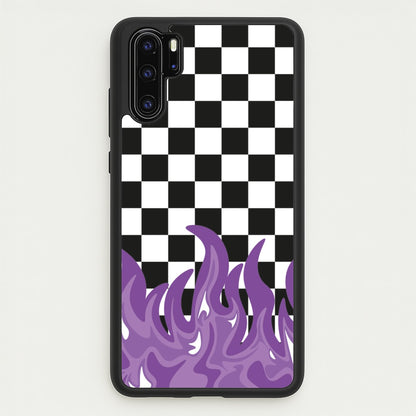 Purple Flame - Skate Aesthetic   - Skate Aesthetic Phone Case for Huawei P30 Pro